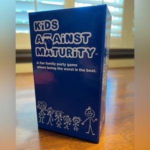 Kids Against Maturity family card game